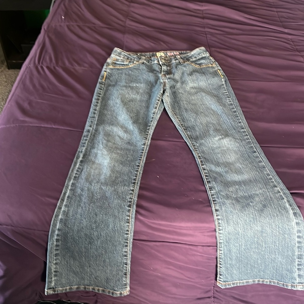 Girls bootcut jeans size 14